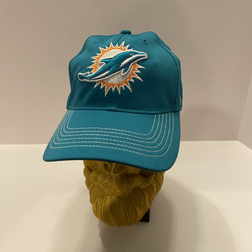 NFL Miami Dolphins '47 Brand Official Green‎ Stretch Baseball Hat Cap